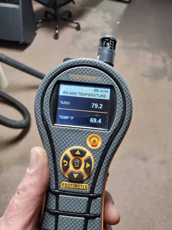 Moisture meter humidity assessment for Mold Remediation & Removal in Dryden